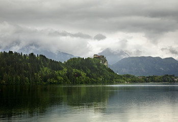 View of lake Bled. Slovenia