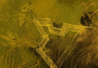 Abstract painting on canvas. Hand made art. Colorful texture. Modern artwork. Strokes of fat paint. Brushstrokes. Contemporary art. Artistic background image.