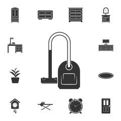 Vacuum cleaner icon. Simple element illustration. Vacuum cleaner symbol design from Home Furniture collection set. Can be used for web and mobile