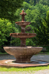 Brunnen im ehemaligen Klosterr Hirsau im nördlichen Schwarzwald