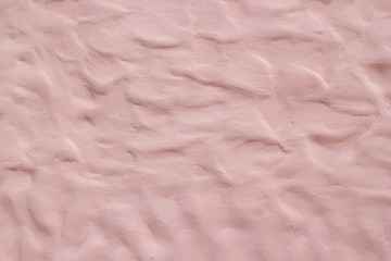 Pink concrete wall pattern Wave shape. Abstract pink cement wall. Abstract background for decorative.