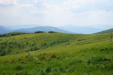 Bieszczady Mountains in Poland