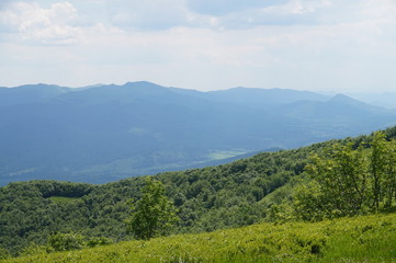 Obraz premium Bieszczady Mountains in Poland