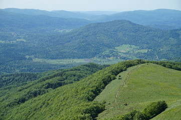 Bieszczady Mountains in Poland