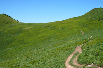 Obraz premium Bieszczady Mountains in Poland
