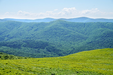 Obraz premium Bieszczady Mountains in Poland
