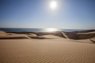 The Namib desert along side the atlantic ocean coast of Namibia, southern Africa