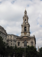 Fototapeta na wymiar Saint Mary Le Strand church in London
