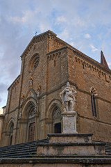 Fototapeta na wymiar Cathedral of Arezzo.