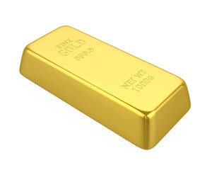 Gold Bars Isolated