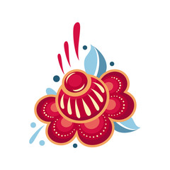 Russian Moscow Slavic ethnic ornament
