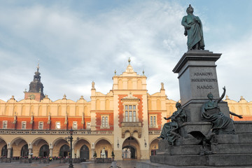 Fototapeta na wymiar Rynek Glowny Old Market square of Krakow, Poland