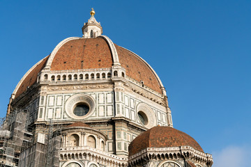 Fototapeta na wymiar Kuppel des Doms Santa Maria del Fiore, Firenze