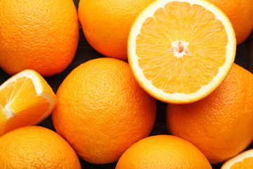 Ripe and sweet orange fruit background