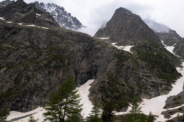 Gletschergebiet Près de Madame Carle in den Hautes Alpes