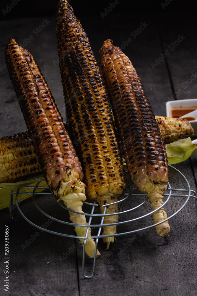 Wall mural Elotes Asado