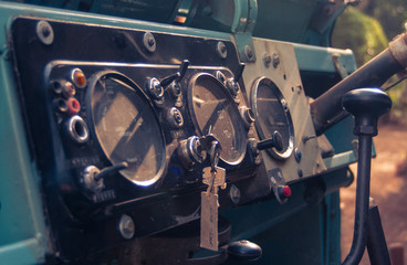 Land Rover Series 2a Original Dash