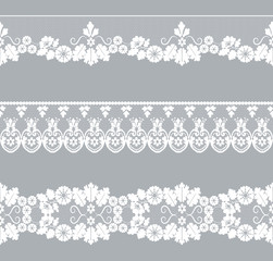 Set lace borders