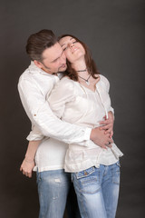 in the arms of a loved one