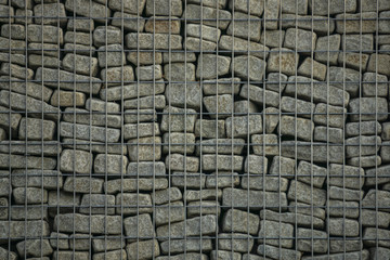 the stone is supported by a grid of metal