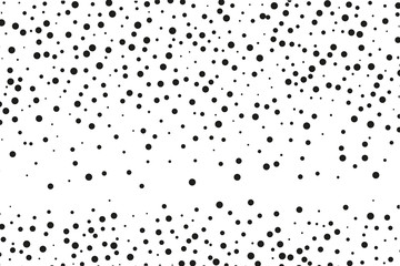  Splatter background. Black glitter blow explosion and splats on white. Black ink blow. Random polka dot Vector illustration