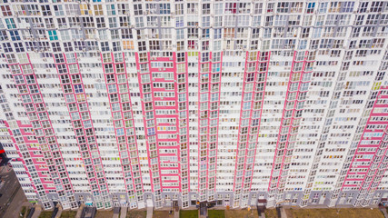 Singapore Public Housing in Punggol District, Singapore. Housing Development Board(HDB), low-rise condominium