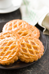  The apple pie cookies.