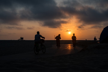 tramonto spiaggia beach