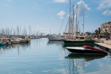 baia di cannes barche boats