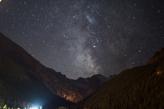 Celo stellato montagne cogne