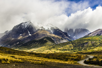 Torres del Paine National Park is an amazing place in the extreme south of South Ice Field, the third bigger Ice Field after Antarctica and Greenland. Great glaciers, sharp mountains like knifes risin