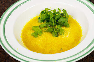 Delicious lentil soup