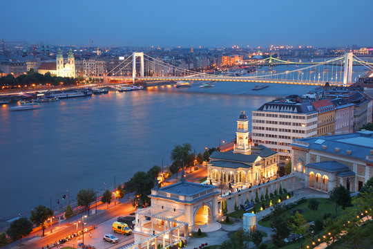 Cityscape image of Budapest, capital city of Hungary, Europe