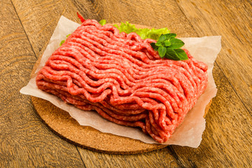Minced beef meat