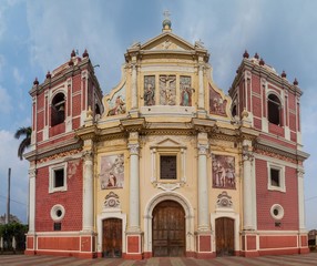 El Calvario church in Leon, Nicaragua