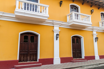 Colonial house in the center of Granada, Nicaragua