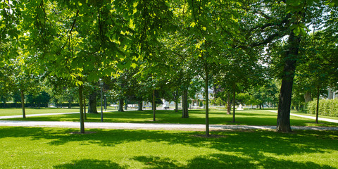 Gera / Germany: Idyllic scenery in the so called 