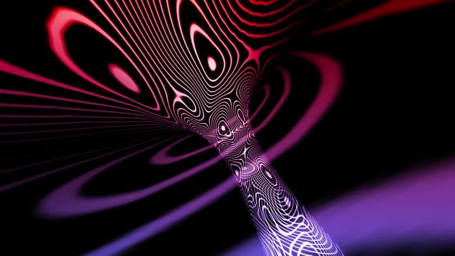 Colorful Circles Tunnel
