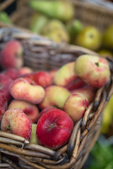 Nectarines and pears for sale