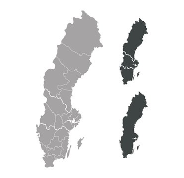 Map of Sweden