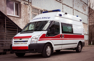  ambulance car . Ambulance auto paramedic emergency.