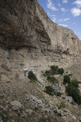 View of the rock above Maku, Iran