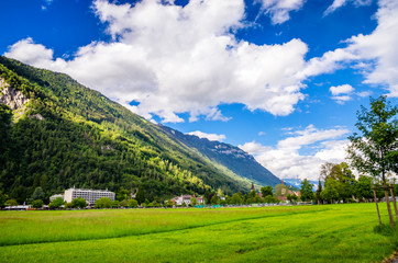 Beautiful landscape of Interlaken, Switzerland