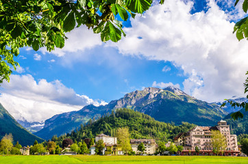 Beautiful landscape of Interlaken, Switzerland