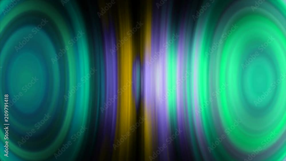 Poster detailed futuristic audio equalizer loop. abstract animated background with audio waveform. seamless