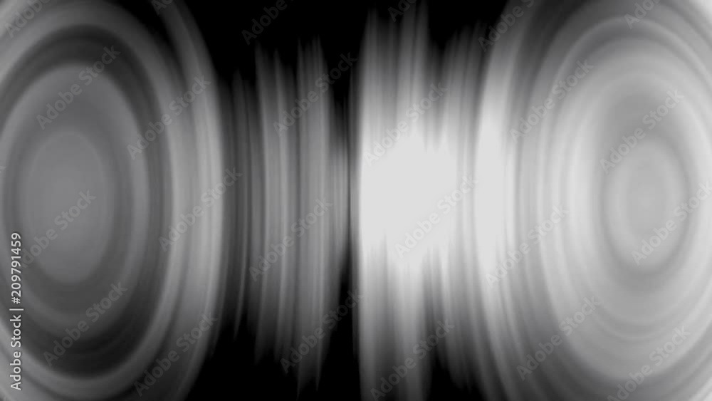 Poster detailed futuristic audio equalizer loop. abstract animated background with audio waveform. seamless