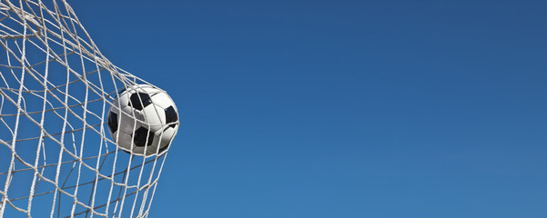 Ball im Netz
