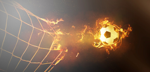 Ball im Netz
