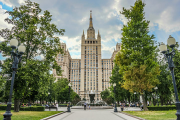 Высотка на кудринской площади (Skyscraper in Kudrinskaya Square –...