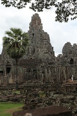 Fototapeta na wymiar Temple Khmer d'Angkor